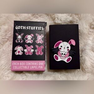Goth Stuffies Blind Box Enamel Pin Hot Topic Exclusive